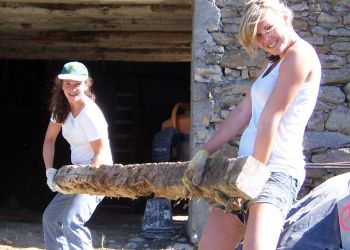 bois récupéré d'un ancien plancher de grange par B3KM EcoDesign