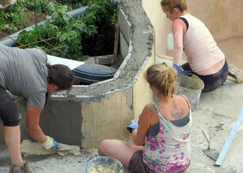 enduire une piscine naturelle par B3KM EcoDesign